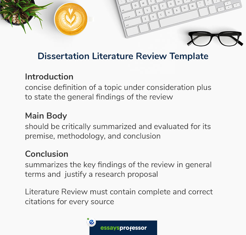 Dissertation Literature Review Template